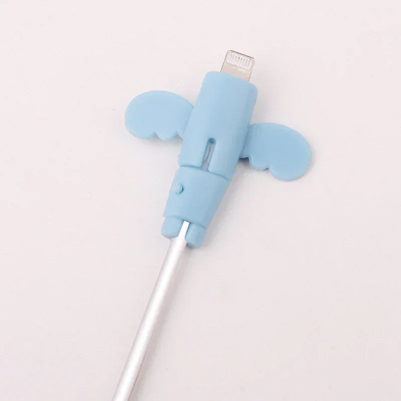 🎉 Little Angel Protective Data Cable Cover to Prevent Breakage