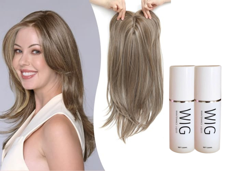 💇 ♀️Top Layered Hairpieces with Bangs for Women with Thinning Hair