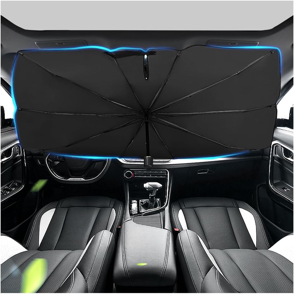 š„Last Day 50% OFF - 2026 Upgraded Car Windshield Sun Shade Umbrella
