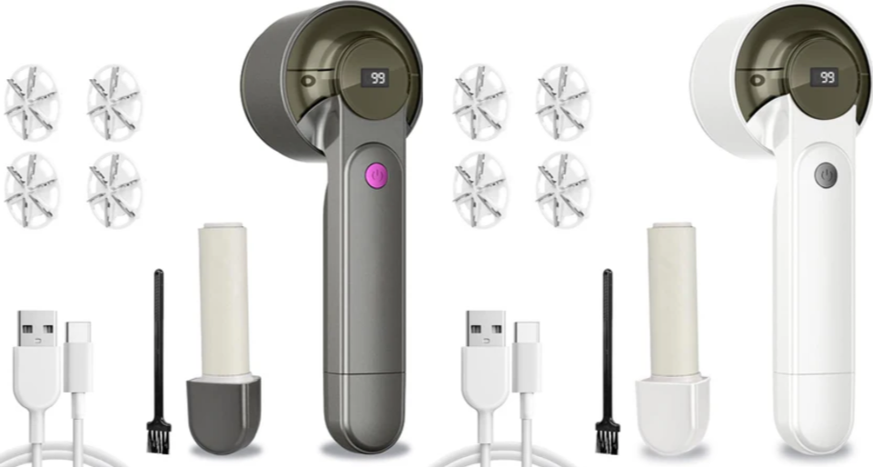 🔥Time-Limited Promotion - 50% OFF🎁2 in 1 Electric Lint Remover