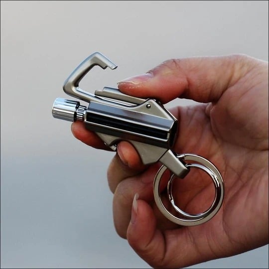 🏕️ THE #1 SURVIVAL TOOL – 10,000 Guaranteed Lights + Bottle Opener! 🔥Flint Lighter Keychain📢📢Last 3 hours: Big Sale⏰⏰