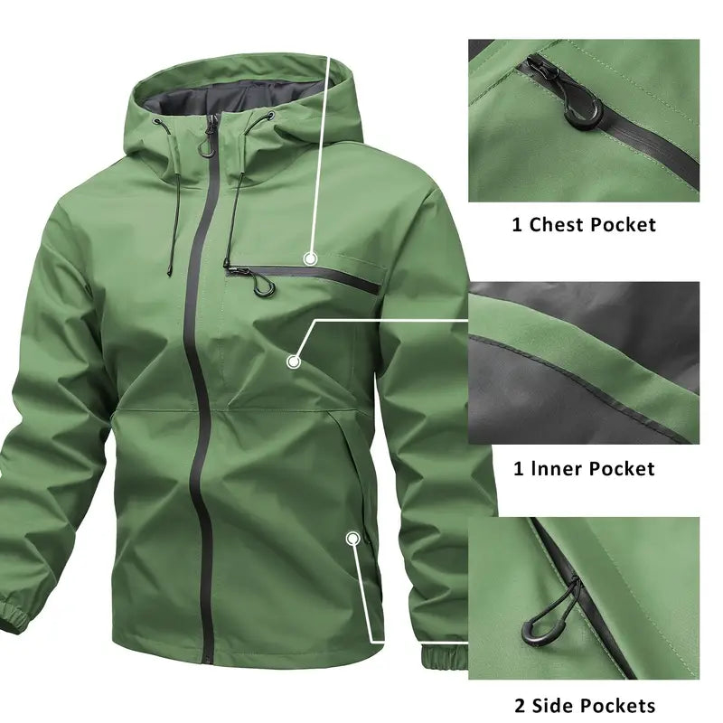 🔥LAST DAY SALE- 49% OFF⛰️Outdoor Sports Solid Color Jacket For Men and Women