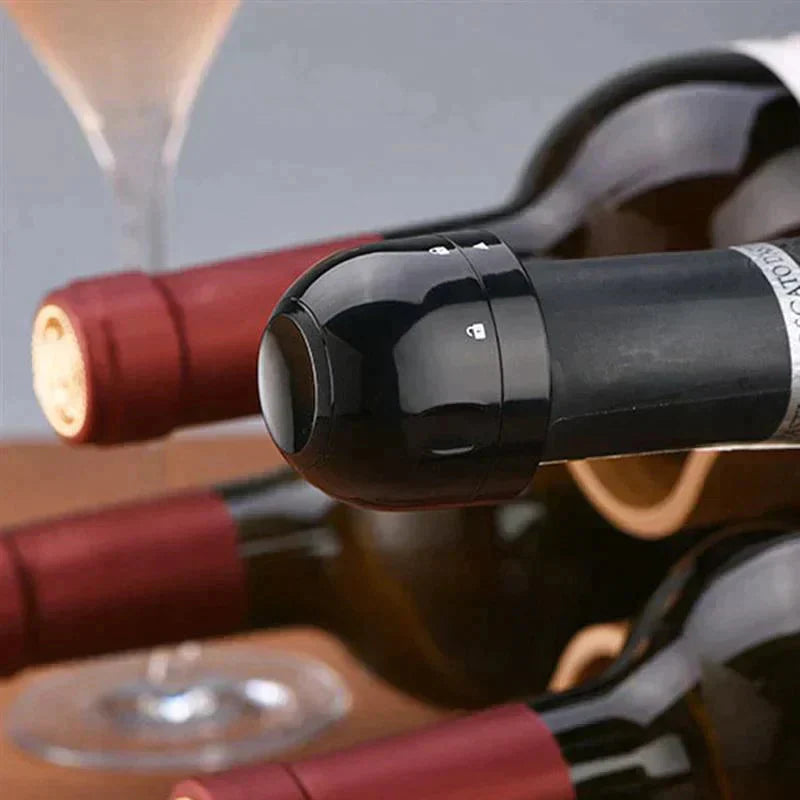 🎄 Silicone seal for wine/champagne bottles – The perfect Christmas accessory 🥂