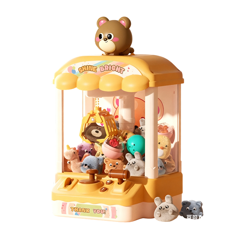 ๐พ Cute Animal Claw Machine for Kids ๐ Includes Plush Toys & Capsule Toys โ Hours of Fun! ๐งธ