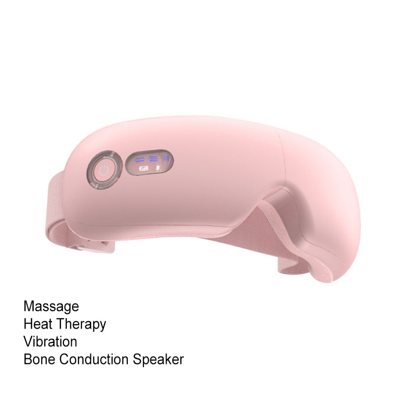 ๐ 50% OFF NOW ! ๐ต Smart Music Eye Massager with Heat โ Soothing Vibration, Bluetooth Connectivity & Portable Design ๐