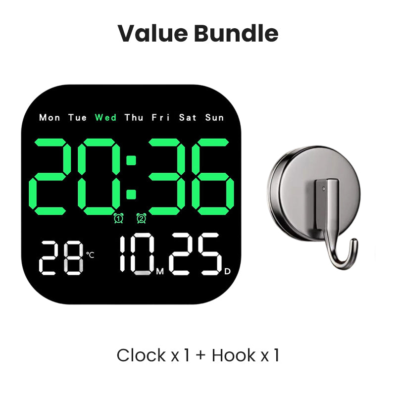 🔥HOT SALE 50% OFF🎁Multifunctional Digital Alarm Clock for Home & Office