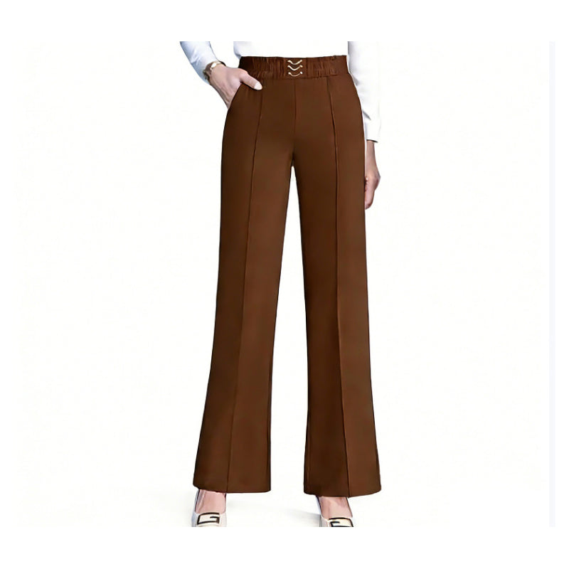๐ 50% OFF! โจ Women's High-Waisted Wide-Leg Trousers โ Fluid fit, lightweight fabric & perfect for an elegant everyday look ๐ธ