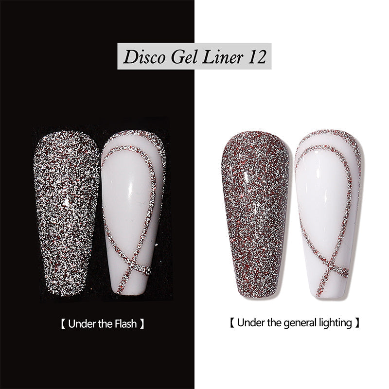 💗LAST DAY SALE 50% OFF⚡50K+ SOLD!!💅| Reflective Glitter Gel Nail Polish Liner