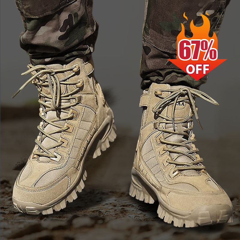 👢 67% OFF LAST DAY! 🔥 Tactical Sports Boots - Waterproof & Non-Slip Grip, Reinforced Toe for Outdoor/Training/Military Use ⚡📦