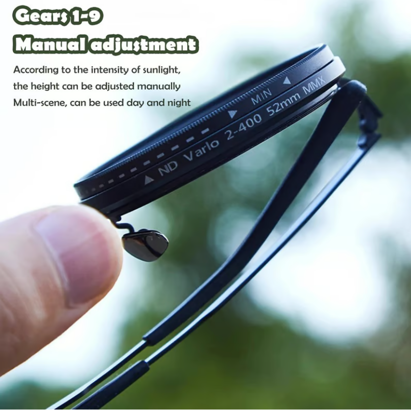 🕶️ 50% OFF NOW! 🌞 Adjustable Tint Polarized Round Sunglasses – UV400 Protection, Lightweight & Scratch-Resistant ✨