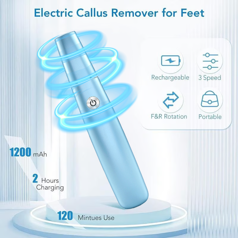 🔥 BUY 3 GET 1 FREE! ⚡ Electric Feet Callus Remover – 50K+ Sold! Gentle Exfoliation & Smooth Skin in Minutes ❤️👣📦