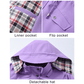 ⏳Time-limited Special -- 50% Off⏰Ultimate Plaid Waterproof Jacket for Women🍃