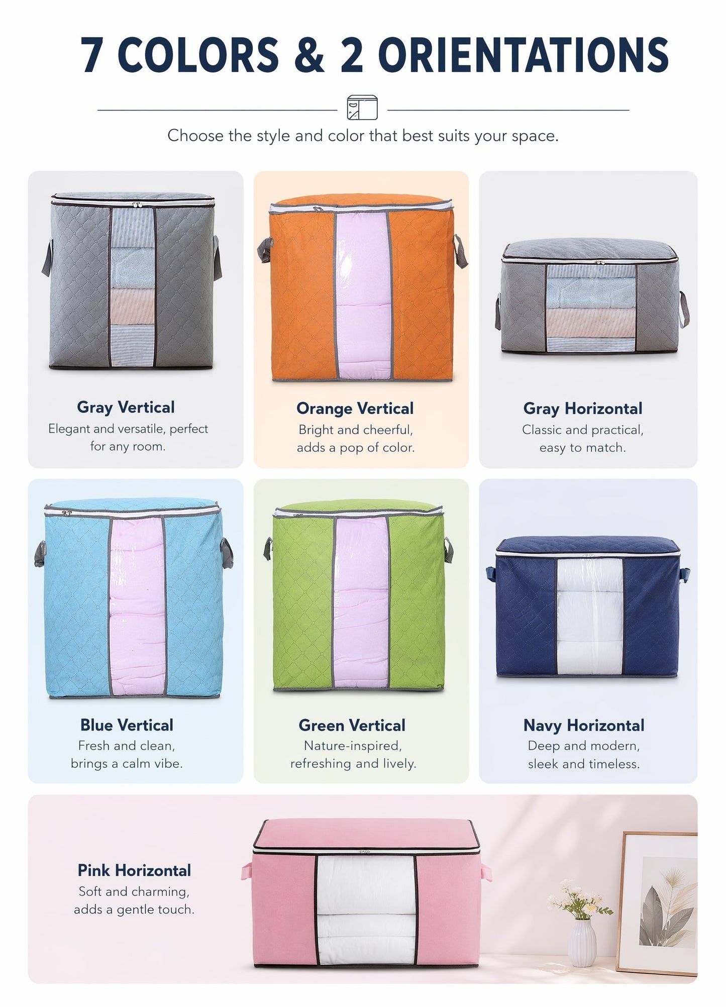 🏆Last Day Sale🔥StorRight™ 90L Heavy-Duty Storage Bag🏆Mothproof & Airtight with Clear Window🛏️ Thick, Airtight & Moving-Ready! 🇬🇧🧳