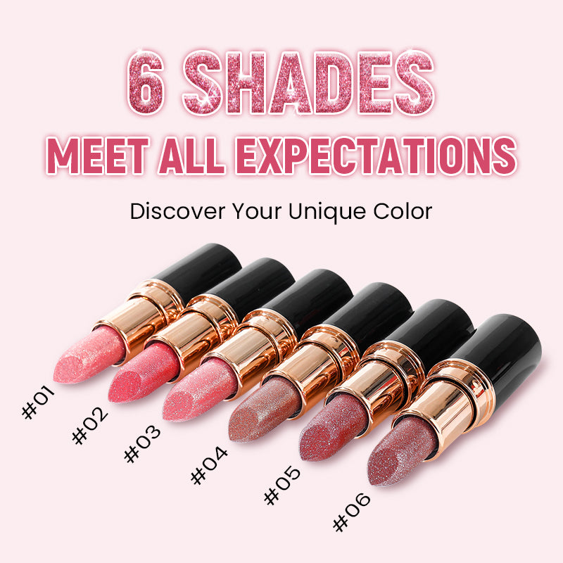 Today's Special - Buy 1 Get 1 Free💋Waterproof & Moisturizing Glitter Lipstick