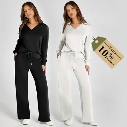📢📢60%  OFF !! ⏰Women's 2 Piece Sets Outfits Casual Long Sleeve Sweatsuits Sets