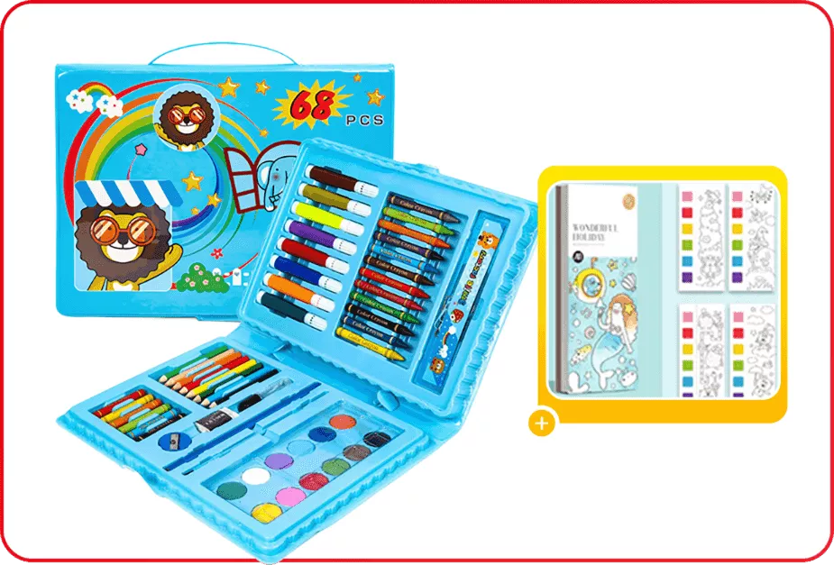 💗Hot Promotion 50% Off💗Deluxe 6-In-1 Art Creativity Set🎁The Best Present For Kids