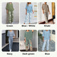 🔥LAST DAY SALE - 50% OFF🔥Women’s Printed Pants and Crew Neck Top Set