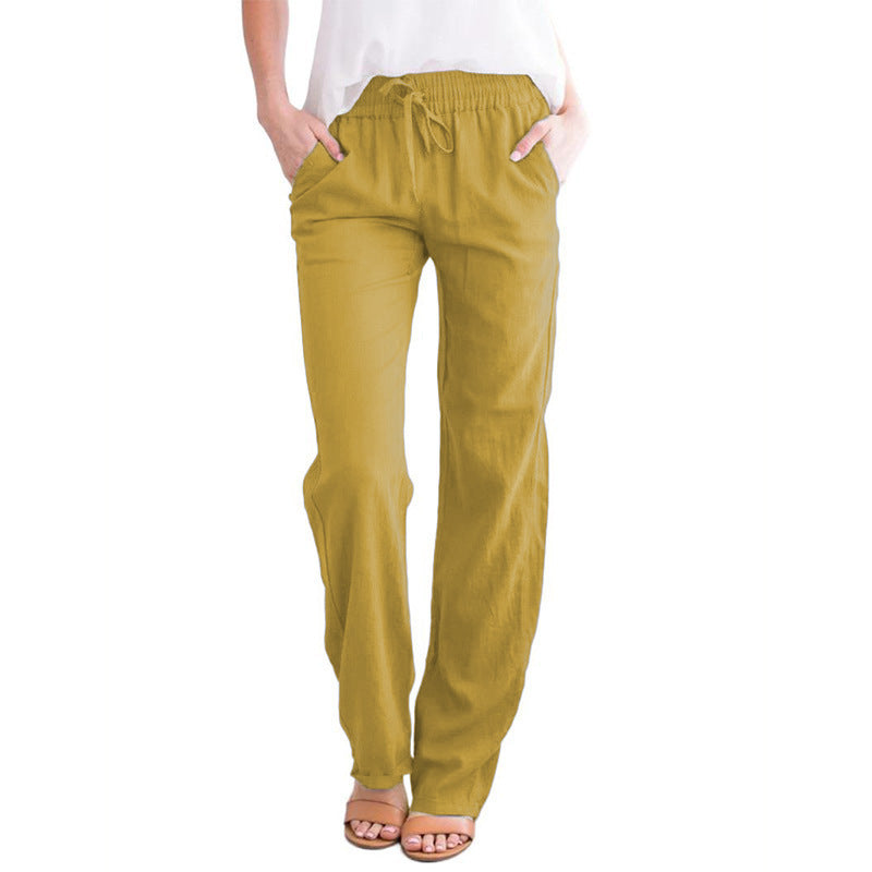 🌸50% OFF🌸Women's Loose Comfy Linen-cotton Pants🥰
