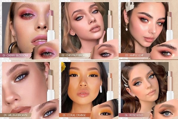 ⏳LAST DAY 50% OFF!!✨Two Color Pearlescent & Matte Highlighter Eyeshadow Stick🔥