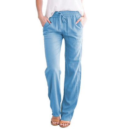 🌸50% OFF🌸Women's Loose Comfy Linen-cotton Pants🥰