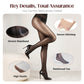 💖 Everyday Comfort | Women's High-Waisted Sheer Shiny Tights – Buy 1 Get 1 Free