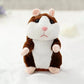 🎅 Christmas Promotion: 49% OFF 🎄🎁Talking Hamster Plush Toy