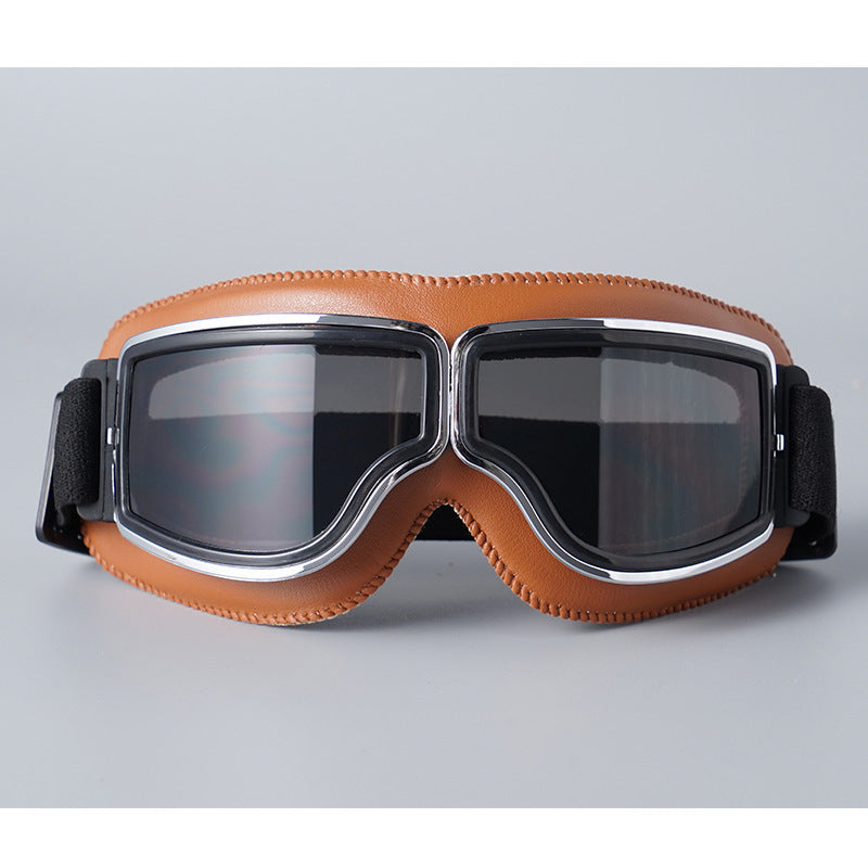 🥽 50% OFF NOW! 🏍️ Vintage Helmet Goggles Motorcycle Goggles – UV Protection, Anti-Fog & Adjustable Strap 🛡️