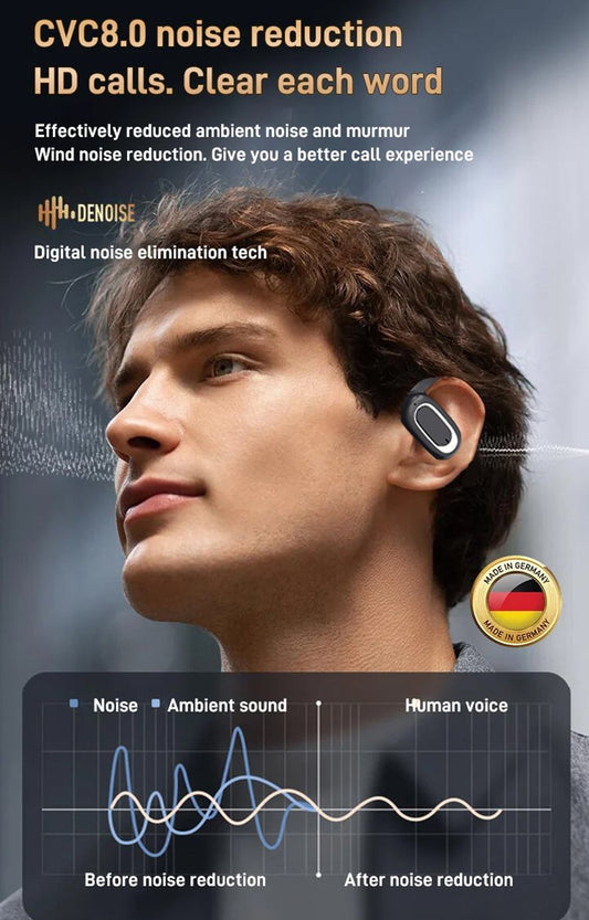 ⏰️HOT SALE 49% OFF🔥3D Surround Open OWS Bluetooth Headphones