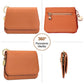 💕RFID Blocking Short Wallet for Women, Mini Card Holder Purse with Key Ring, Coin Pocket & ID Window👛