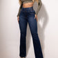 🥳2026 HOT SALE🥳💞50K+ SOLD!👖 50% OFF!Stretch Flare Jeans With A High Waist