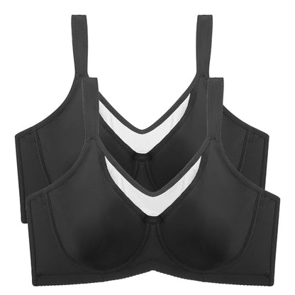 🏆 Last Day Special Price ! 💐Women's Elegant Sheer Full Coverage Plus Size Bra