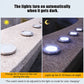 🔥 Hot sale 50% OFF🔥Stainless steel solar-powered ground light with 8 LED bulbs
