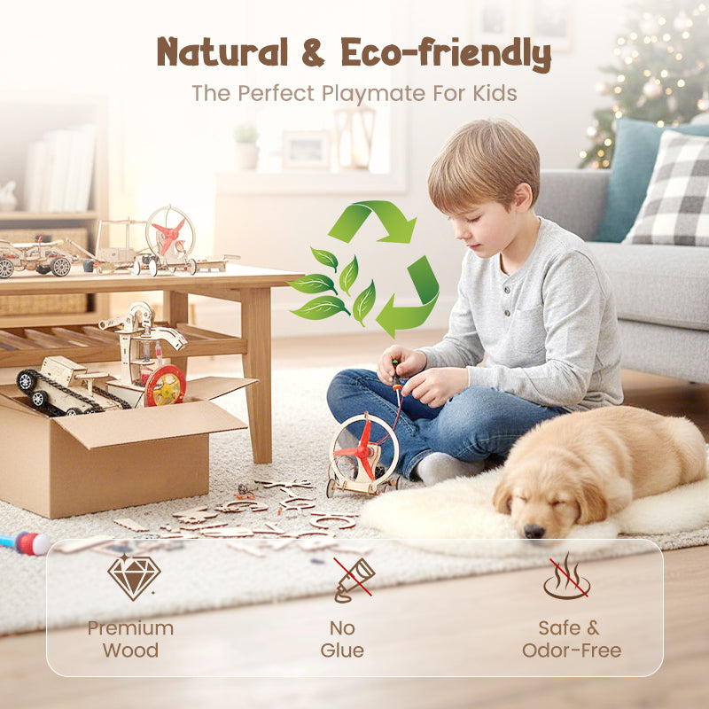 🏎️Flat-50% Discount on Combo✈️DIY Tech Toys - Build & Learn with Electronics, STEM Fun for Kids 🚀📦