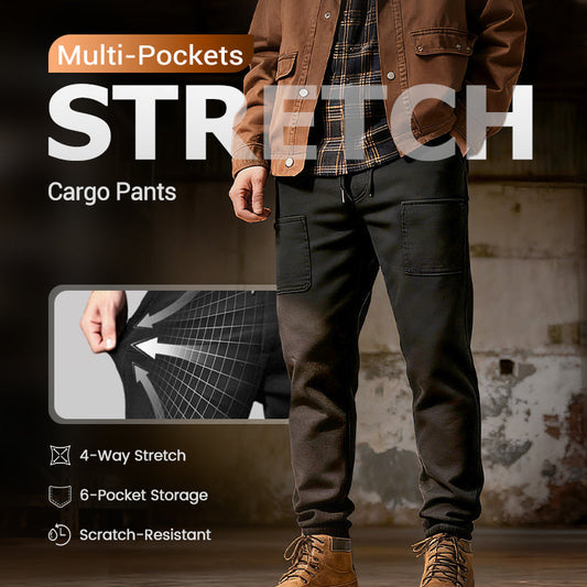 ✨ Practical Everyday Comfort | Women's High-Stretch Multi-Pocket Cargo Pants
