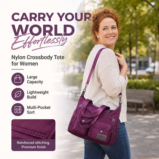 👜 LIMITED-TIME 50% OFF! 💐 Large Capacity Waterproof Tote Bag for Women