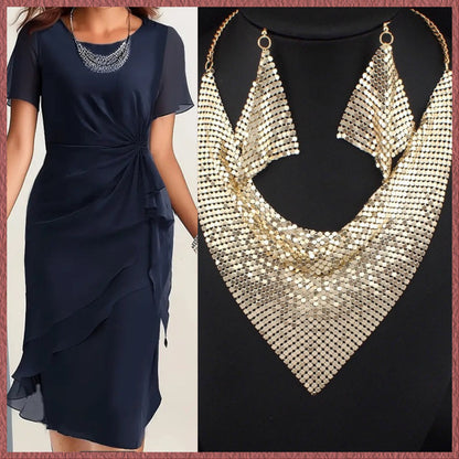 👗Elegant Fashion Solid Color Dress – Flattering Fit, Versatile Style & Comfortable Fabric 💃