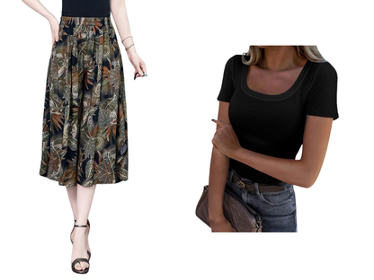 ⏳🔥LIMITED-TIME 50% OFF! 👖 Women’s Summer Wide-Leg Capri Pants – Breezy Comfort & Effortless Style ✨
