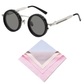 🕶️ 50% OFF NOW! 🌞 Adjustable Tint Polarized Round Sunglasses – UV400 Protection, Lightweight & Scratch-Resistant ✨