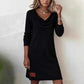 📢 Limited Time 50% OFF👗Women's Long Sleeve Cowl-Neck Knit Dress-Soft Fabric & Flattering Silhouette✅ | Cozy Elegance & Versatile Winter Style✨