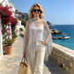 🏆 Last Day 50% OFF💐Summer Metallic Crochet Cover-Up – Lightweight, Flowy & Effortlessly Stylish summer outfit