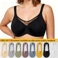 🏆 Last Day Special Price ! 💐Women's Elegant Sheer Full Coverage Plus Size Bra