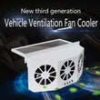 ✈️The New Solar Car Cooling Artifact [air circulation exhaust fan
