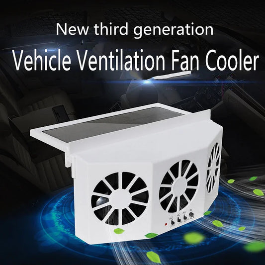 ✈️The New Solar Car Cooling Artifact [air circulation exhaust fan