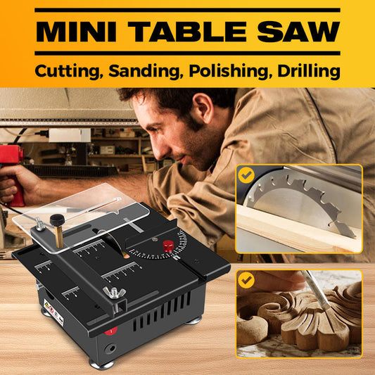 🔥🔥Hot Sale 2025 - Temporary discount🔥Multi-functional Mini Precision Table Saw