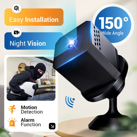📹 50% OFF NOW! 🌙 Mini Smart HD Security Camera – Night Vision, Motion Detection & Two-Way Audio 🔒