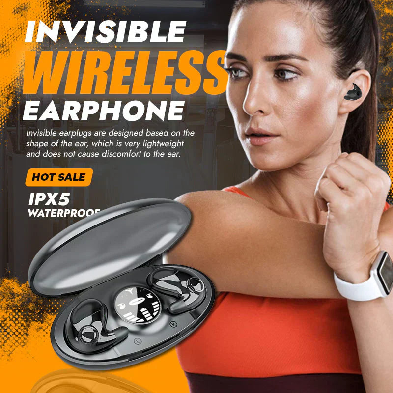 🔥 HOT SALE 50% OFF🔥Invisible Sleep Wireless Earphone Ipx5 Waterproof