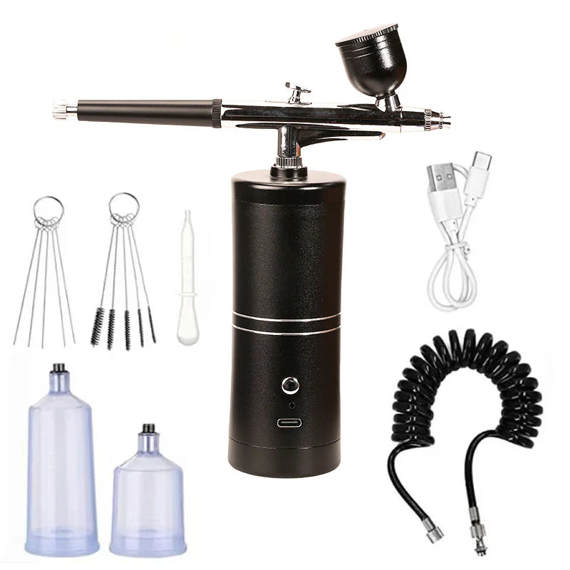 🎉New Year's Gift 50% OFF!🎨Wireless Portable Airbrush Set with Compressor - Precision Painting Anywhere, Anytime!