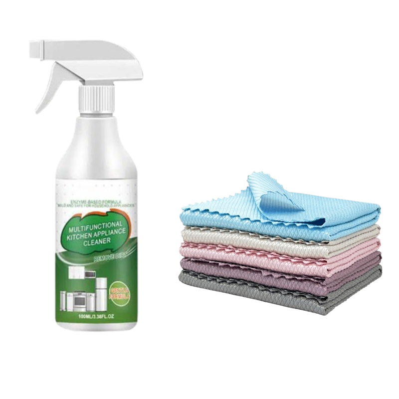 ⏳Time-Limited Special⏰ Kitchen Enzyme Cleaner – Powerful Degreasing, Long-Lasting Freshness🧽