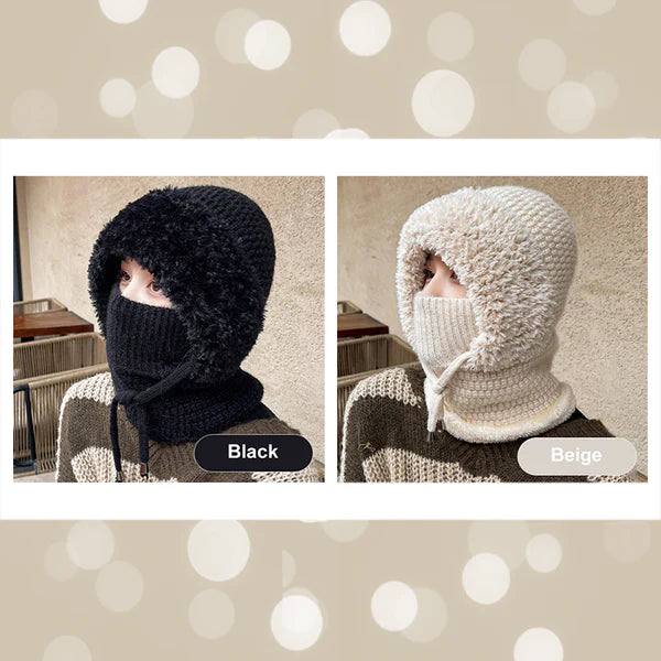 🔥HOT SALE 50% OFF🔥Women's Winter One-Piece Knitted Beanie Scarf Mask 3-in-1