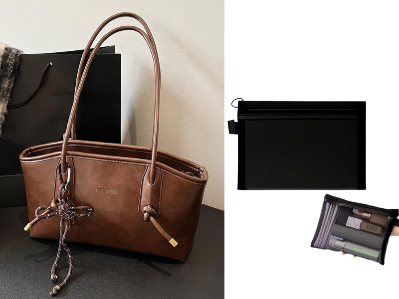 👝Women's Elegant Solid Color Large Capacity Shoulder Bag | Trendy Versatile Tote for Daily Commute & Casual Use
